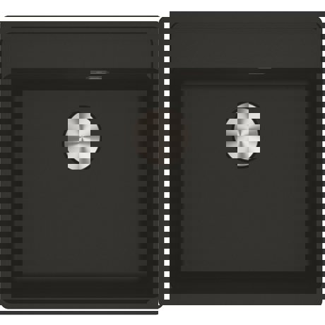 Chiuveta Franke Maris MRG 610-52 TL, Fragranite, 56x51 cm, 1 cuva, Negru mat 114.0661.642