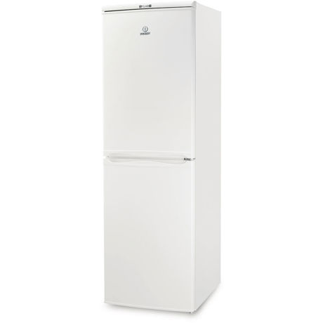 Combina frigorifica Indesit CAA 55, 234 l, H 174 cm, L 54 cm, Alb
