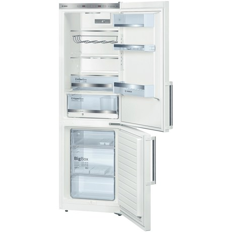 Combina frigorifica Bosch KGE36AW42, 304 l, H 186 cm, Alb