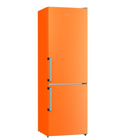 Combina frigorifica Gorenje RK6192EO FrostLess, 319 l, H 185 cm, Orange