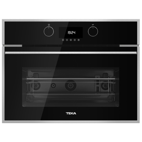 Cuptor cu microunde incorporabil Teka MLC 844, 1000 W, 44 L, Touch Control, Grill, Display LED, 5 nivele de putere, Decongelare, Sticlă neagră, 40584400