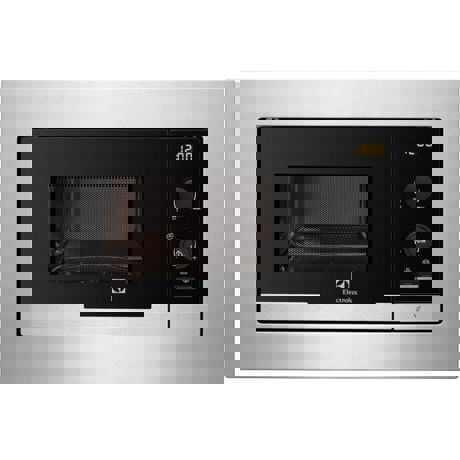Cuptor cu microunde incorporabil Electrolux EMS20107OX, 20 l, 800 W, Inox