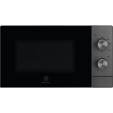 Cuptor cu microunde Electrolux EMZ421MMTI, 800 W, 21L, Grill 1000 W, 5 nivele putere, Control mecanic, Negru/gri