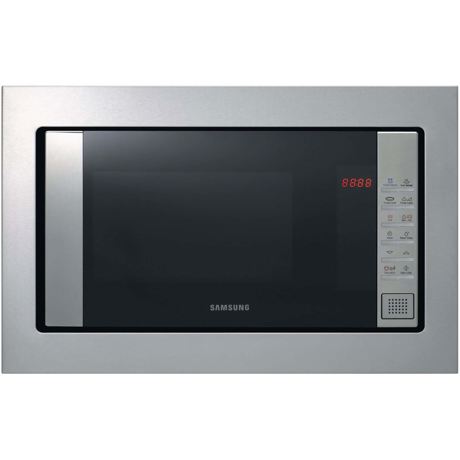 Cuptor cu microunde incorporabil Samsung FG87SST, 23 l, 800 W, Grill, Inox