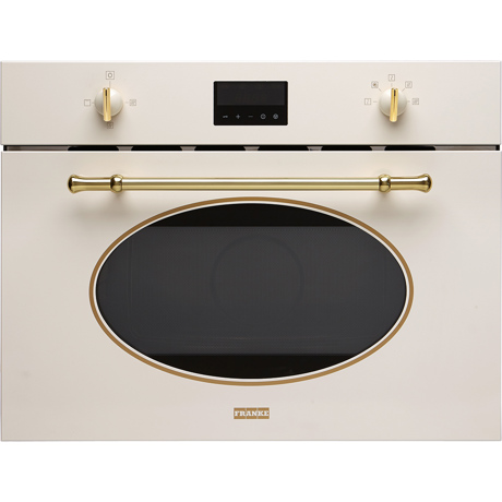 Cuptor cu microunde incorporabil Franke Classic Line FMW 380 CL G PW 131.0302.179, 38l, Grill, LCD, Panna