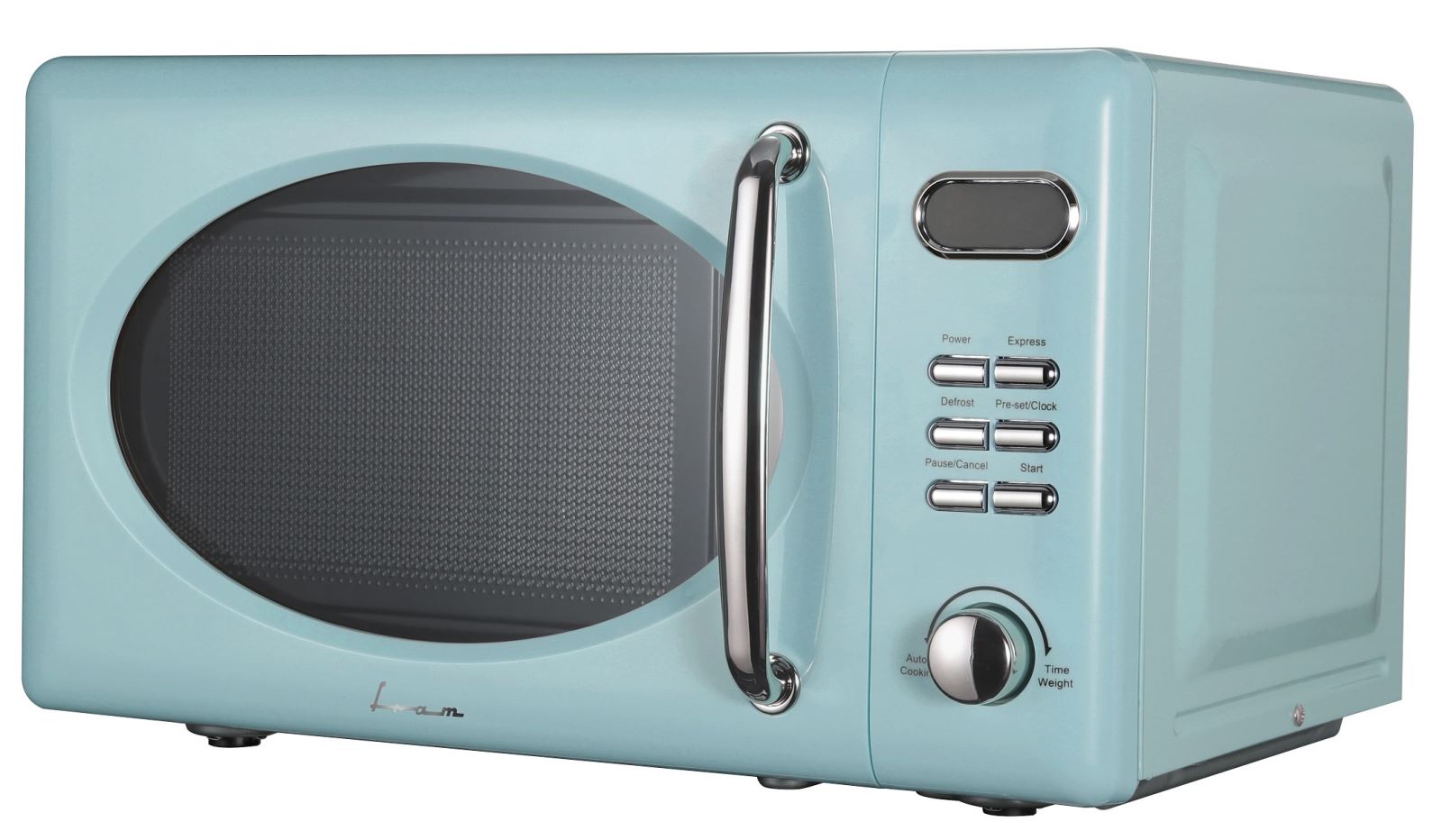 Cuptor cu microunde Fram FMW-20DGBL, 700 W, 20 l, Grill, 5 niveluri de putere, 8 programe de preparare, Bleu