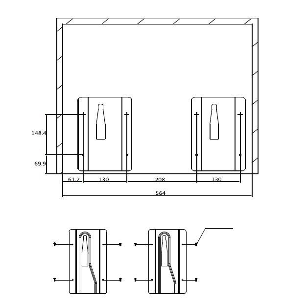 Cuptor cu microunde incorporabil Heinner HMW-25BIGWH