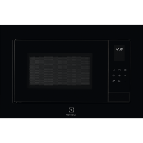 Cuptor cu microunde incorporabil Electrolux LMS4253TMK, 25 L, 900 W, Grill (1000 W), 8 nivele de putere, Afisaj digital, Timer electronic, Functie decongelare, Negru