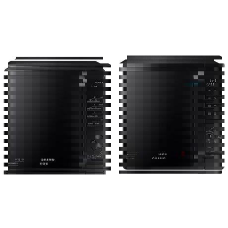 Cuptor cu microunde Samsung MG23K3515AK, 800W, 23 L, Grill, EcoMode, Control digital, Negru