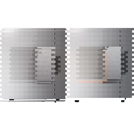 Cuptor cu microunde Gorenje Starck MO23ST, 23 l, 900 W, 8 functii, Microunde+grill, Gri