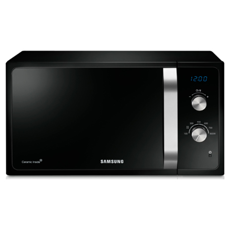 Cuptor cu microunde Samsung MS23F301EAK, 23 l, 800 W, Mecanic, Negru
