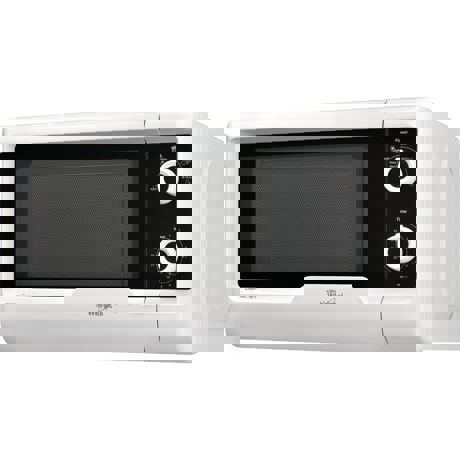 Cuptor cu microunde Whirlpool MWD 119 WH, 20 l, 700 W, Control mecanic, Alb