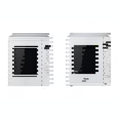Cuptor cu microunde Panasonic NN-GD34HWSUG, Inverter, 23 l, 1000 W, Grill, Programe auto, Display, Alb