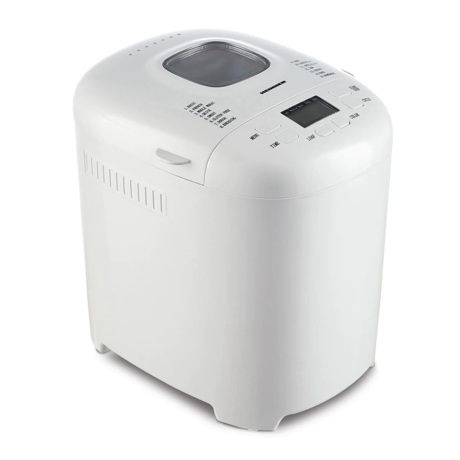 Masina de paine Pastrychef 550 Heinner HBM-915WH, 550W, 15 programe, 700-900g, Afisaj LCD, 3 setari de rumenire, Alb