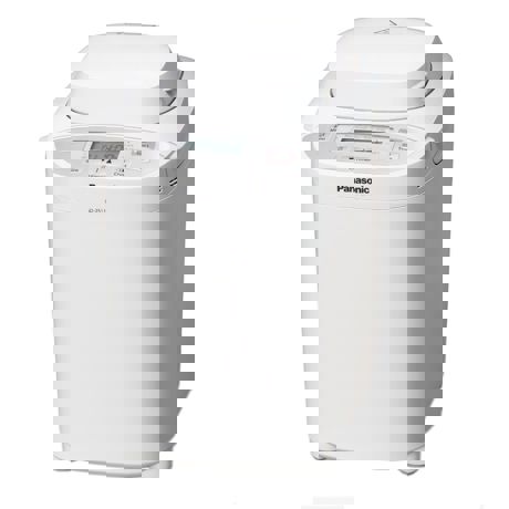 Cuptor de paine Panasonic SD-2511WXE, Dispenser seminte, 17 programe, Cronometru, Alb