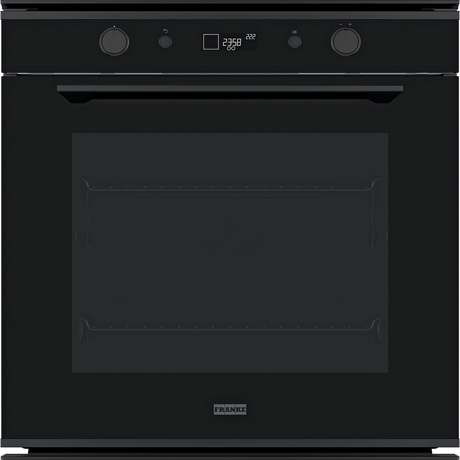 Cuptor incorporabil Franke Mythos FMY 98 P BK, 73 L, 10 functii, Cook Assist, Grill, Autocuratare pirolitica, Display LCD, Negru 116.0606.102