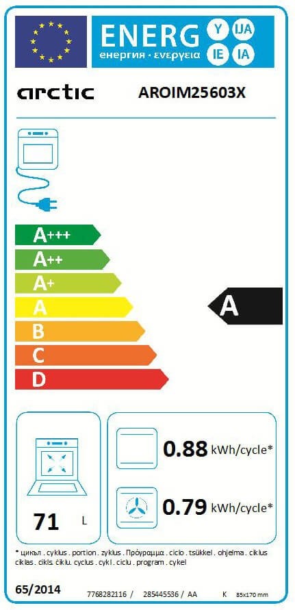 Cuptor incorporabil Arctic AROIM25603X