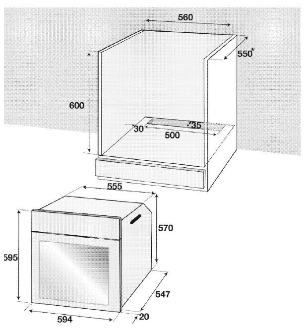 Cuptor incorporabil Arctic AROIM25603X
