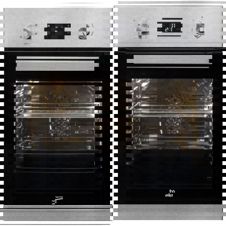 Cuptor incorporabil Beko BIE22300XP, Electric, 8 functii, 71 l, A, Pirolitic, Inox