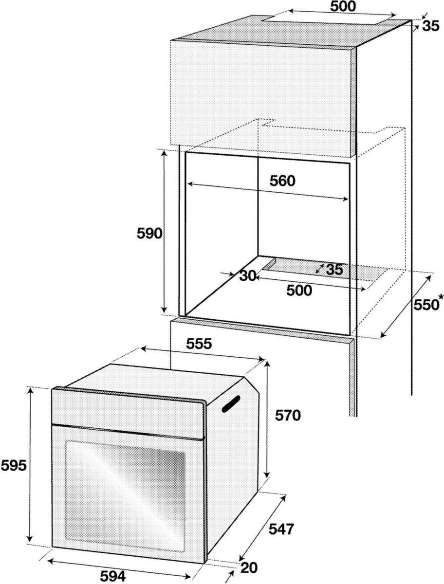 Cuptor incorporabil Beko BIM22300XC