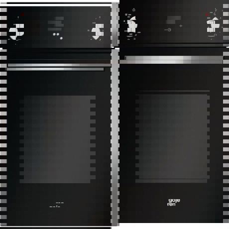 Cuptor incorporabil Gorenje Essential Line BOG633E00XGK, Gaz, 61l, Afisaj digital, Rotisor, Inox