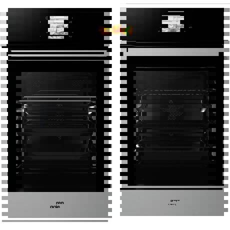 Cuptor incorporabil Gorenje Superior Line BOP799S51X, Multifunctional, 15 functii, 75l, Total Touch Control, Ghidaje tescopice, Pirolitic, Inox