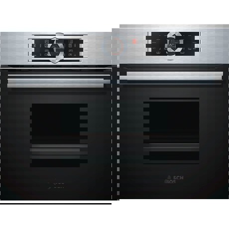 Cuptor incorporabil compact cu aburi Bosch CDG634BS1, 38l, AutoPilot20, 4 functii de gatire, Inox