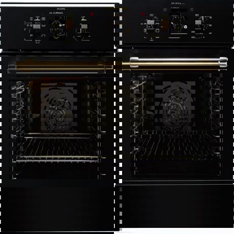 Cuptor incorporabil Electrolux EOB3400BOR, Rustic, Multifunctional, 9 functii, 74l, Negru