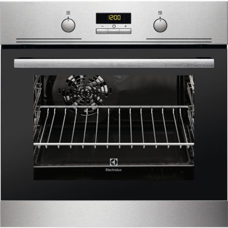 Cuptor incorporabil Electrolux EZC2430EOX, Electric, Multifunctional, 57 L, Piroliza, Inox antipata
