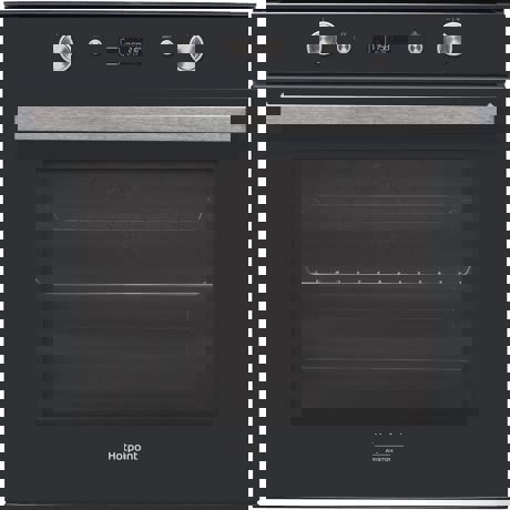 Cuptor incorporabil Hotpoint Ariston FI7 861 SH BL, Electric, Hidroliza, 73 L, Grill, Display, Negru