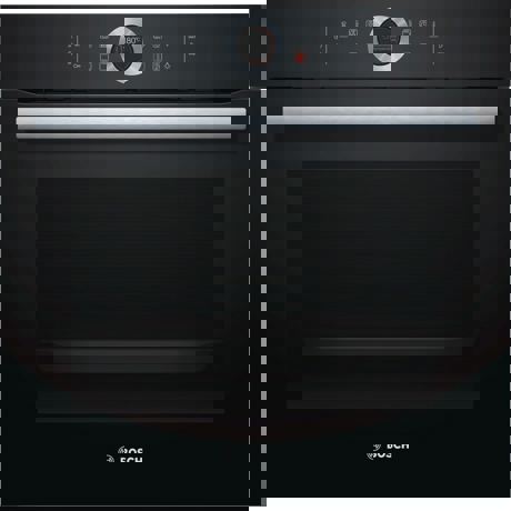 Cuptor incorporabil Bosch HBG633NB1, 71 l, sticla neagra, cuptor multifunctional, 10 functii, sistem de autocuratare EcoClean Direct