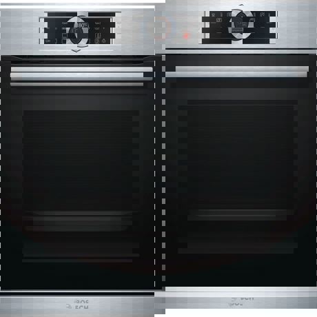 Cuptor incorporabil Bosch HBG633NS1, 71 l, inox, cuptor multifunctional, 10 functii, sistem de autocuratare EcoClean Direct