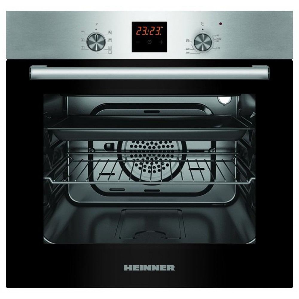 Cuptor incorporabil Heinner HBO-S567LDTGC-IX, Electric, 56 l, Mutifunctional, 7 Functii, Grill, Display Touch, Inox