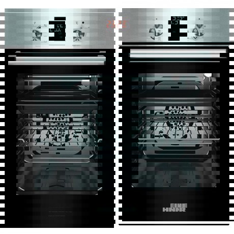 Cuptor incorporabil Heinner HBO-S567LDTGC-IX, Electric, 56 l, Mutifunctional, 7 Functii, Grill, Display Touch, Inox