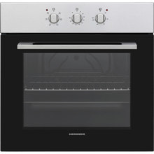 Cuptor incorporabil Heinner HBO-V656G-IX, Static, 72 L, 6 functii, Control mecanic, Grill, Timer, Inox/negru