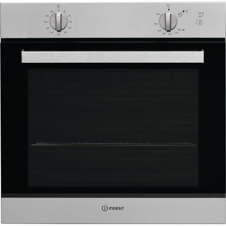 Cuptor incorporabil Indesit IGW 620 IX, Gaz, Mecanic, 71 l, Grill, Inox
