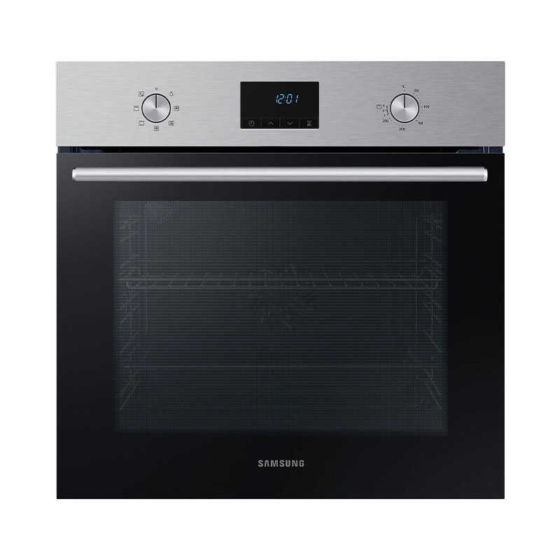Cuptor electric incorporabil Samsung NV68A1140BS/OL, 68L, True Convection, Curățare catalitică, Clasa A, Display, Inox
