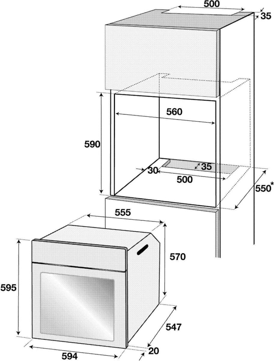 Cuptor incorporabil Beko OIM27201A