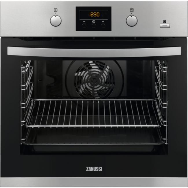 Cuptor incorporabil Zanussi ZOP37903XU, Electric, 9 functii, 72 l, pirolitic, inox antiamprenta