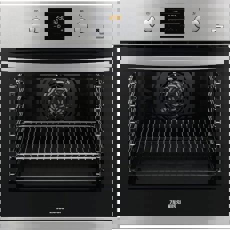 Cuptor incorporabil Zanussi ZOP37903XU, Electric, 9 functii, 72 l, pirolitic, inox antiamprenta