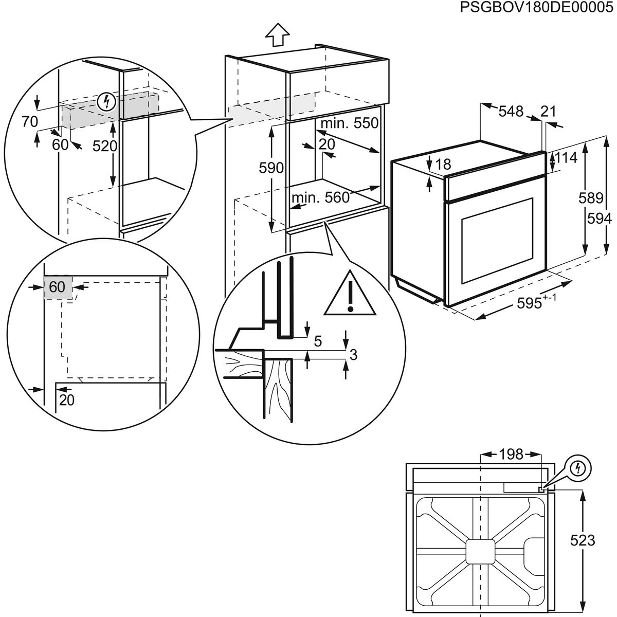 Cuptor incorporabil Zanussi ZOP37903XU