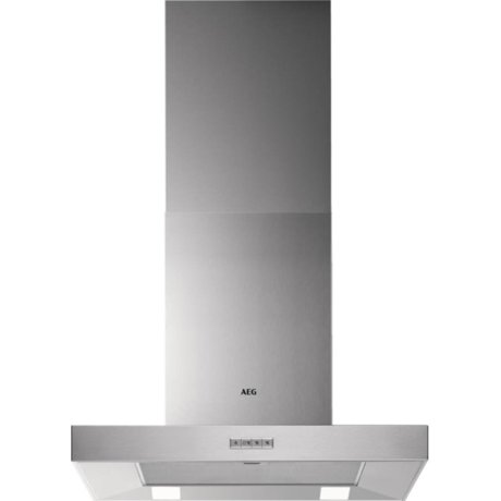 Hota semineu dreapta AEG DBB4650M, 603 m3/h, 3 viteze, 60 cm, Inox