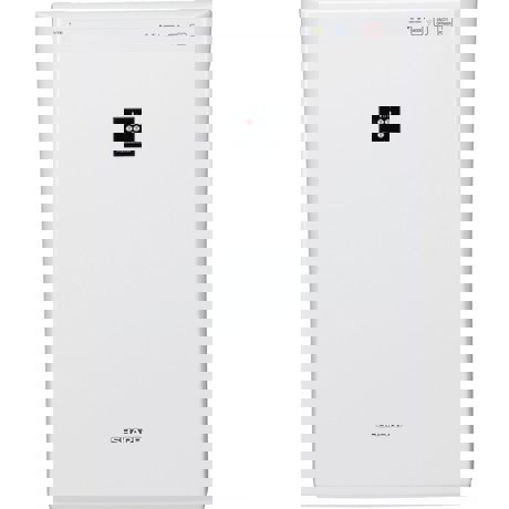 Purificator de aer Sharp FU-Y30EU-W, Filtru HEPA, 180 m³/h, Alb