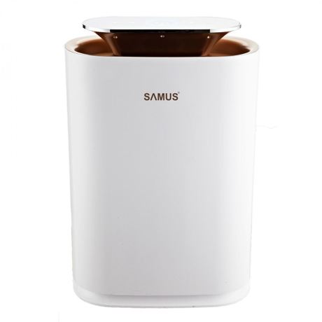 Purificator de aer Samus SENSITY 38, Wi-Fi, Mod nocturn, Senzor praf/fum, Panou comanda tactil, Blocare copii, Alb
