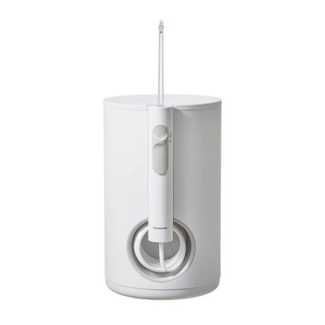 Irigator oral Panasonic Ultrasonic Technology EW1611W503, 2 capete incluse, Alb