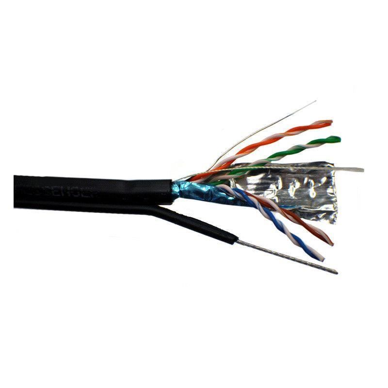 Cablu FTP categoria 5e sufa Cu  manta PE Emtex rola 305m