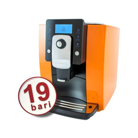 Espressor automat Oursson AM6244/OR, 19 bari, 1.8 l, Rasnita ceramica, Portocaliu