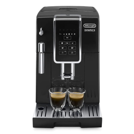 Espressor automat DeLonghi Dinamica ECAM350.15.B, 1450W, 15 bar, Oprire automată, Negru