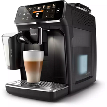 Espressor complet automat Philips EP5441/50, 12 băuturi, 15 bar, 1.8 L, 12 setări de măcinare, LatteGo, Display TFT, Rezervor lapte, Aroma Seal, Negru lucios