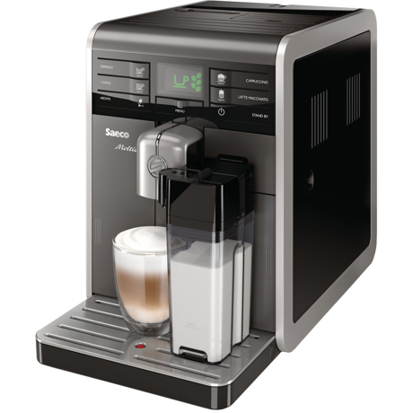 Espressor Philips Saeco Moltio HD8769/19, 15 Bar, 1.9 l, Negru/Argintiu